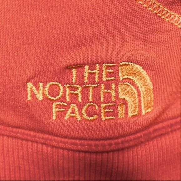 The North Face Zipper Knit Jacket Coral Orange L - Picture 2 of 9